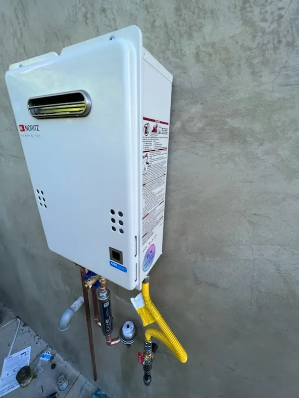 Tankless water heater installation for Archdale homes